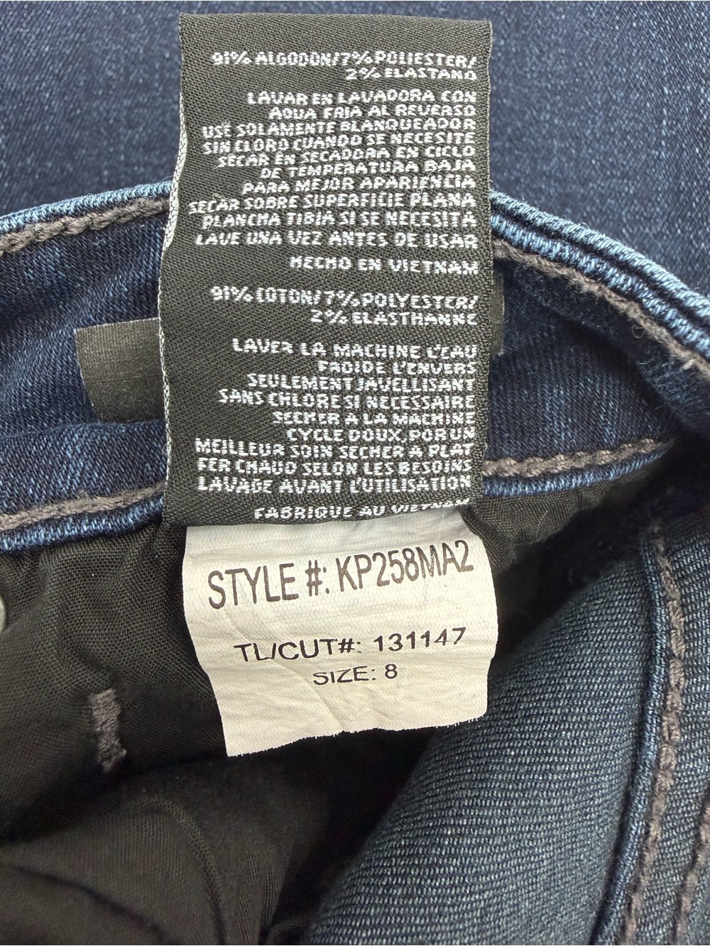 Kut from the Kloth Natalie High Rise Bootcut Jeans Dark Wash Size 8 - Picture 8 of 14